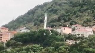Giresun’da vatandaşlara cami hoparlörlerinden anons yapılarak sel uyarısında bulunuldu