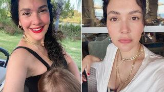 Bergüzar Korel'den çocuklarını izinsiz görüntüleyenlere tepki: Buna hakkınız olmadığını bilin artık