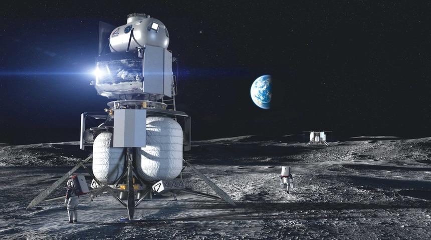 Jeff Bezos'tan NASA'ya Ay'a astronot indirecek uzay aracı i&ccedil;in 2 milyar dolarlık teklif