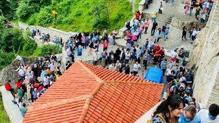 Sümela Manastırı'nı Kurban Bayramı'nda 8 bin 227 kişi ziyaret etti