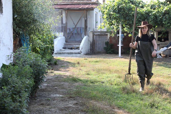 Merve öğretmen hayvancılığa başlayarak babasının hayallerini gerçekleştirdi G5