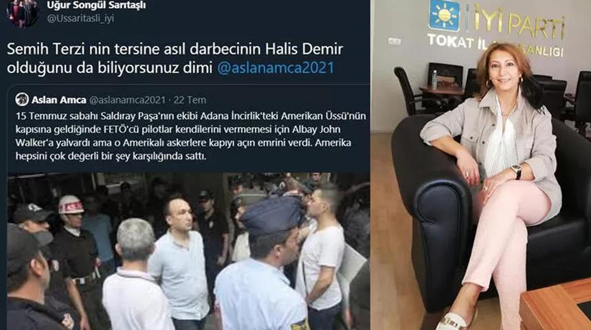 Şehit Ömer Halisdemir ile ilgili skandal paylaşım! İYİ Partili isim istifa etti