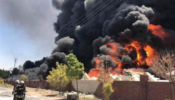 Gaziantep'te büyük yangın! Evler tahliye edildi