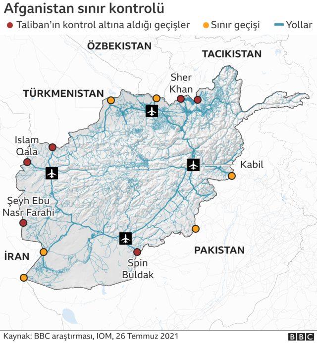 Taliban Afganistan da kontrol&uuml; altındaki toprakları nasıl genişletti? 5