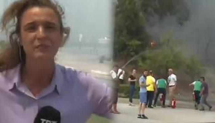 Son dakika: Antalya Manavgat'ta orman yangını! Yerleşim yerleri tehdit altında