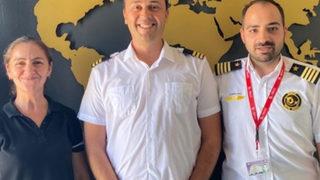 TRT'nin başarılı sunucusu pilot oldu! 'İstikbal göklerdedir...'