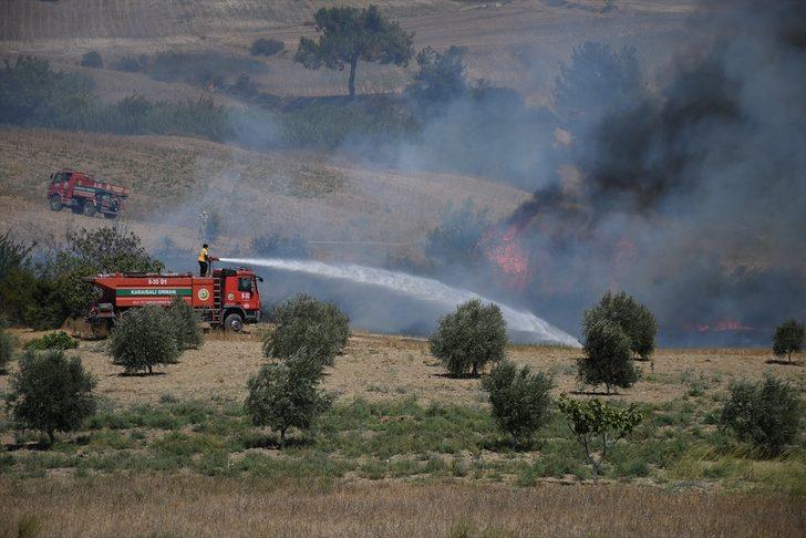 Adana Sarıçam'da çıkan orman yangınına müdahale ediliyor G3