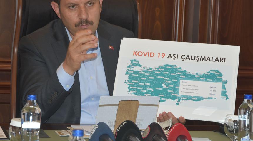 Sivas Valisi Salih Ayhan: Aşı olmamak kul hakkı