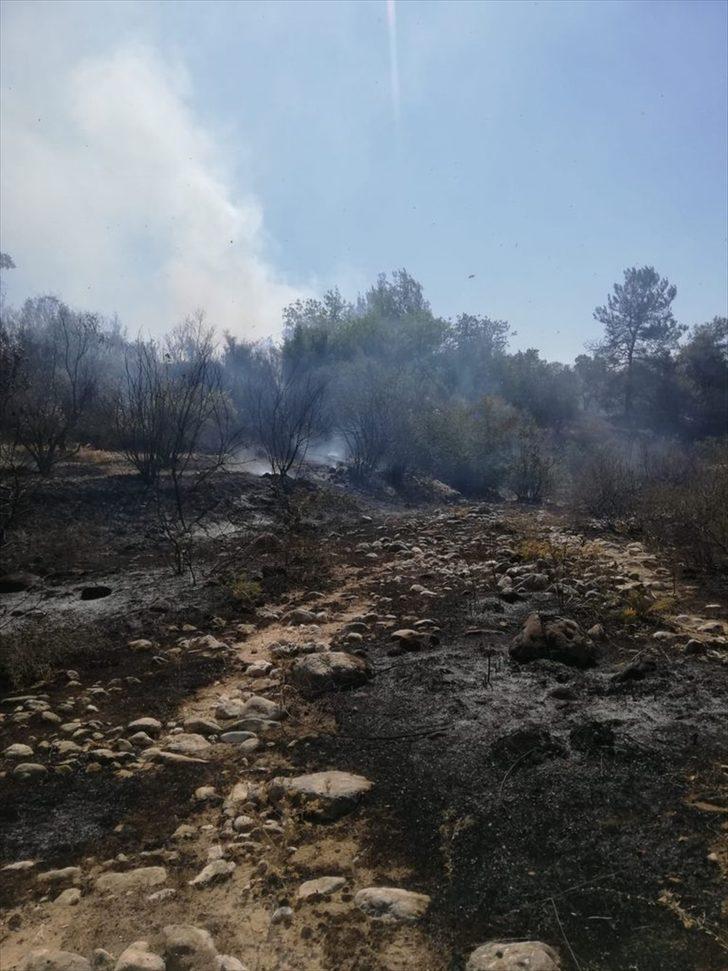 Mersin'de tarım arazisinde çıkan yangın söndürüldü G3