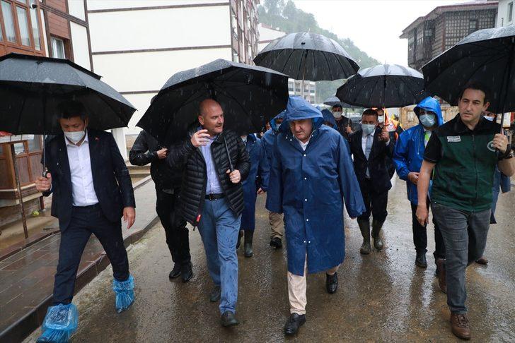 İçişleri Bakanı Süleyman Soylu, Arhavi'de ilçe halkına hitap etti: (1) G1