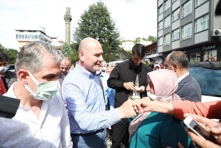 İçişleri Bakanı Süleyman Soylu, Arhavi'de ilçe halkına hitap etti: (1) G5