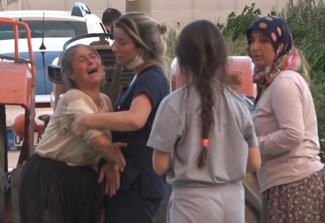 Vatandaşlar sera ve evlerinin yanmaması i&ccedil;in canla başla m&uuml;cadele ediyor