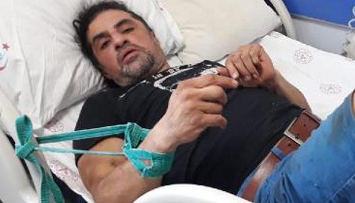 Manisa'da kaza geçiren hastayı eli ve ayağından yatağa bağladılar iddiası