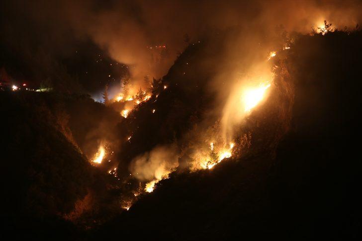 GÜNCELLEME 2- Osmaniye'de çıkan ikinci orman yangınına müdahale sürüyor G2