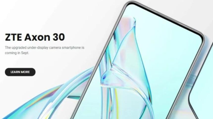 ZTE , Axon 30 5G akıllı telefonunu duyurdu