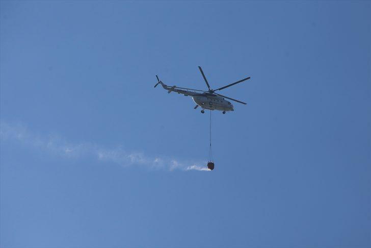 GÜNCELLEME - Adana'daki orman yangınına havadan ve karadan müdahale yeniden başladı G3