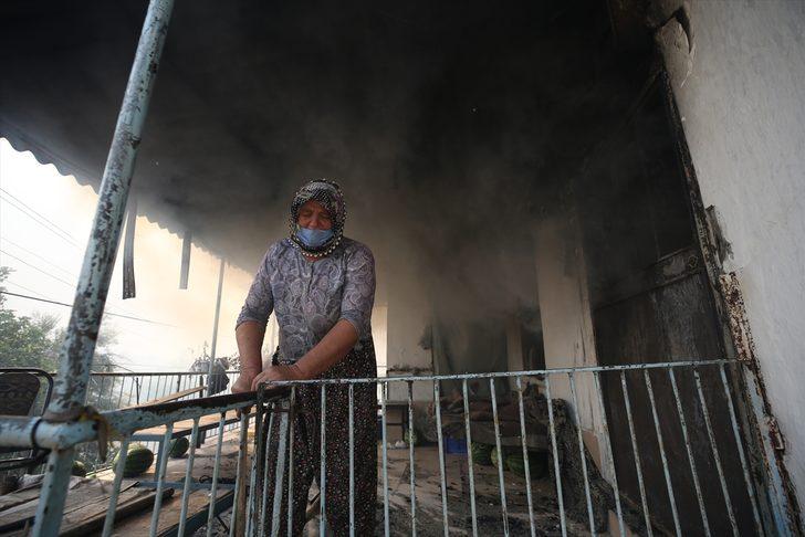 Manavgat'ta kanser hastası kadın, tedavi parasını yangında kaybetmenin üzüntüsünü yaşıyor G2