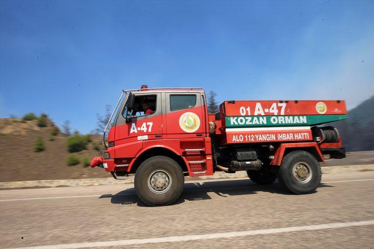GÜNCELLEME - Adana Aladağ'da çıkan orman yangınına müdahale ediliyor G1