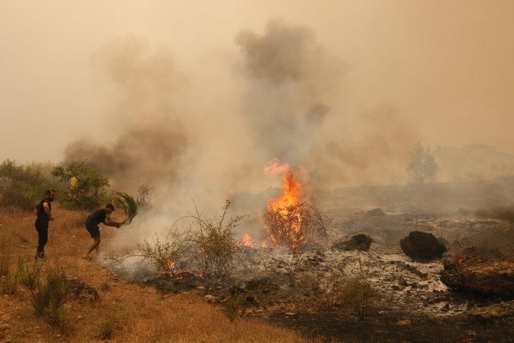 Manavgat'taki yangından kahreden görüntüler G5