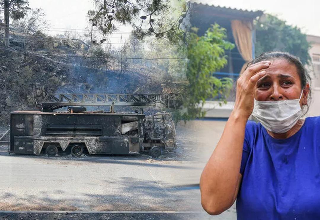 Manavgat'ta orman yangını! Fotoğraflar facianın boyutunu g&ouml;zler &ouml;n&uuml;ne serdi