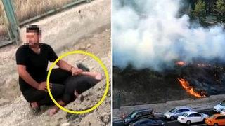 Ankara'da kışla içinde yangın çıkaran şüpheliyle ilgili flaş detay!