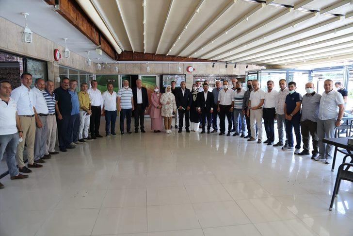 AK Partili Çiğdem Erdoğan Atabek şalvar giyerek sarımsak hasadına katıldı G1