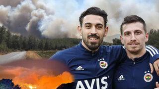 Türk futbolu orman yangınları için tek yürek! Kulüpler ve futbolculardan anlamlı kampanyalar...