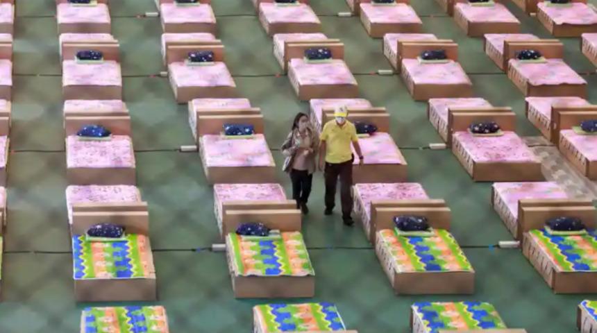 Tayland'da vaka artışı durmuyor! Hastanelerde yer kalmadı, havalimanı deposu hastaneye döndü