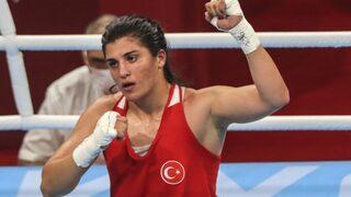 Busenaz tarihi galibiyet alarak madalyayı garantiledi