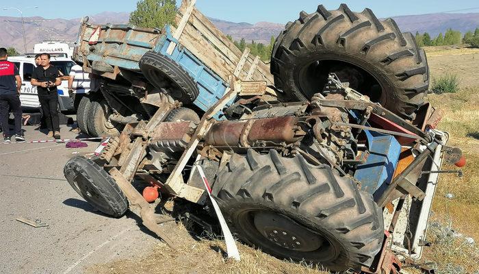 Tarım işçilerini taşıyan traktör ile kamyon çarpıştı: 2 ölü, 6 yaralı