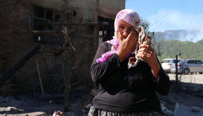 Adanalı Fatma teyzenin çaresizliği! 10 yıl önce bakkal dükkanı dün de evi yandı