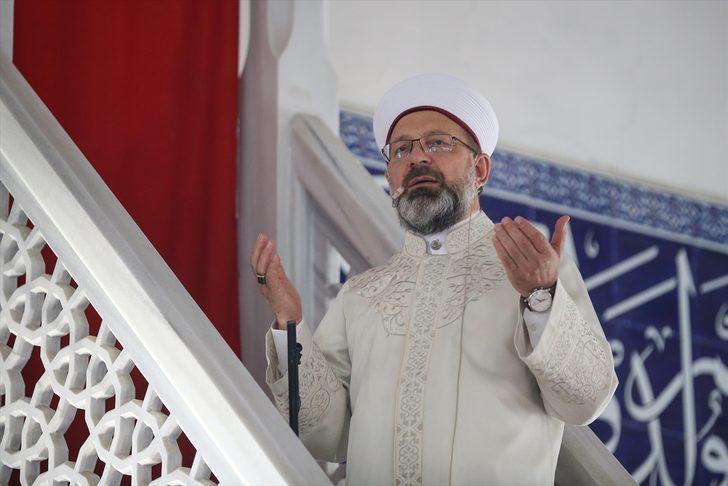 Diyanet İşleri Başkanı Erbaş, Manavgat Külliye Camisi'nde hutbe irat etti: G1