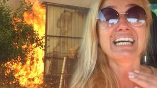 Çiftliğimiz yanıyor diyerek sinir krizi geçiren Tuğba Özay'dan haber var