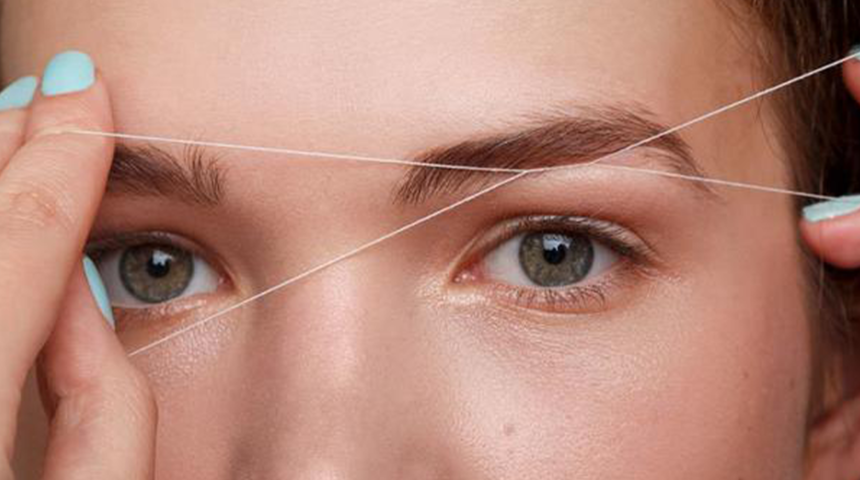 Çenedeki tüyler iple nasıl alınır?