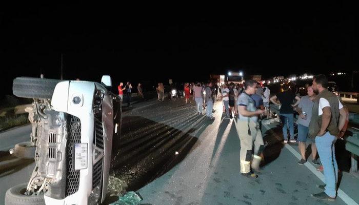Kuşadası - Selçuk karayolunda trafik kazası: 2'si ağır 9 yaralı