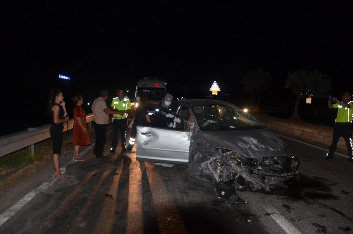 Aydın'da trafik kazası: 1 yaralı