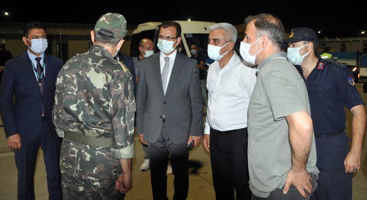 Azerbaycanlı ekip, orman yangınlarıyla mücadeleye destek için Türkiye'ye geldi G4