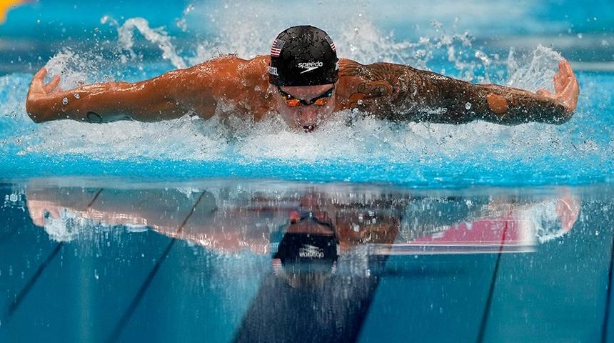 Caeleb Dressel 100M kelebekte dünya rekoru kırdı