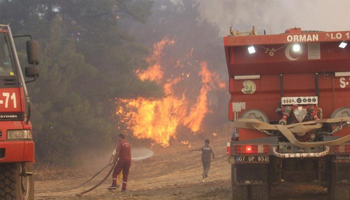 Manavgat'taki yangın devam ediyor (Manavgat son durum)