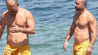 Rıza Kocaoğlu göbek yaptı