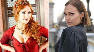 Kapak kızı oldu! Meryem Uzerli'nin göğüs dekoltesi sosyal medyayı salladı