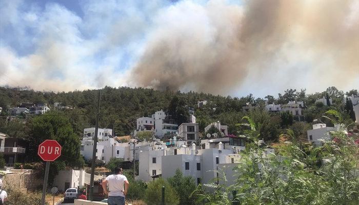 Bodrum, Marmaris ve Köyceğiz'de yangın felaketi devam ediyor
