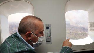 Cumhurbaşkanı Erdoğan afet bölgesinde