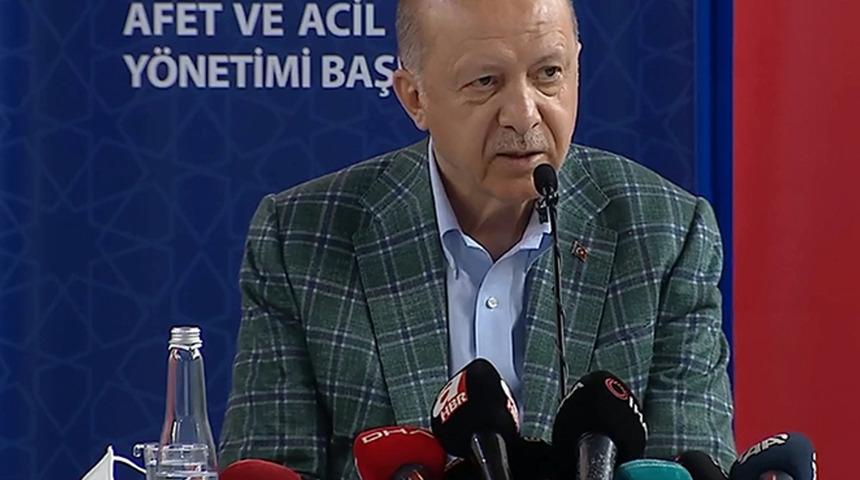 Son Dakika: Cumhurbaşkanı Erdoğan afet bölgesinde yapılacak yardımları açıkladı