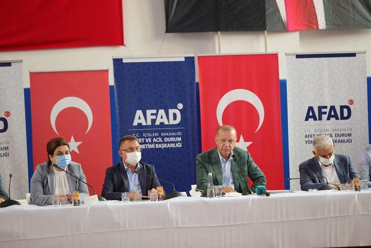 Cumhurbaşkanı Erdoğan, Manavgat'ta orman yangınlarıyla ilgili açıklamalarda bulundu: (1) G2