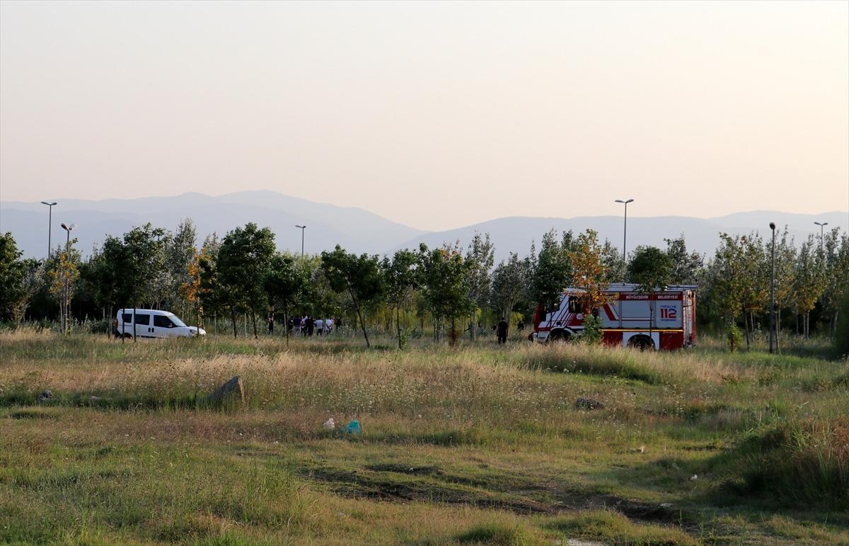 Kocaeli'de sulak alandaki 10 d&ouml;n&uuml;m sazlık yandı