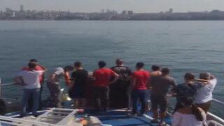 Ada vapurunda panik anları! Yolcular seferber oldu