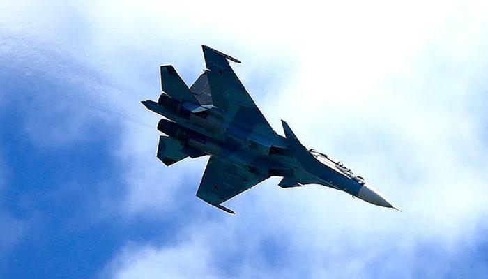 Planlı uçuş yapan Su-35 Rus savaş uçağı Ohotsk Denizi’ne düştü