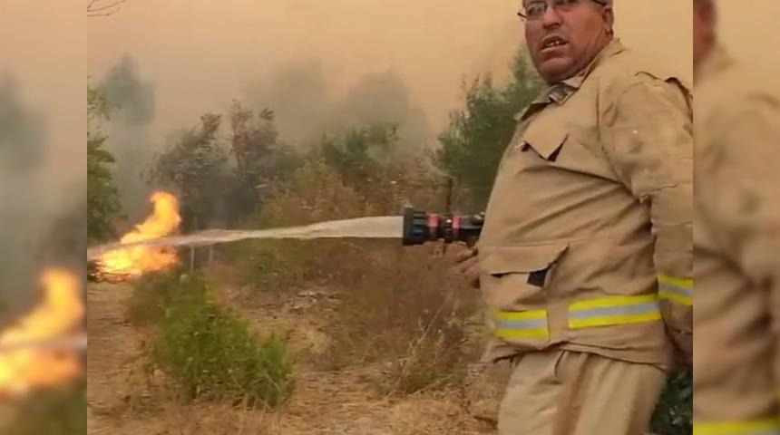 Manavgat'taki yangında şehit olan orman işçisi Yaşar Cinbaş'ın son görüntüleri ortaya çıktı