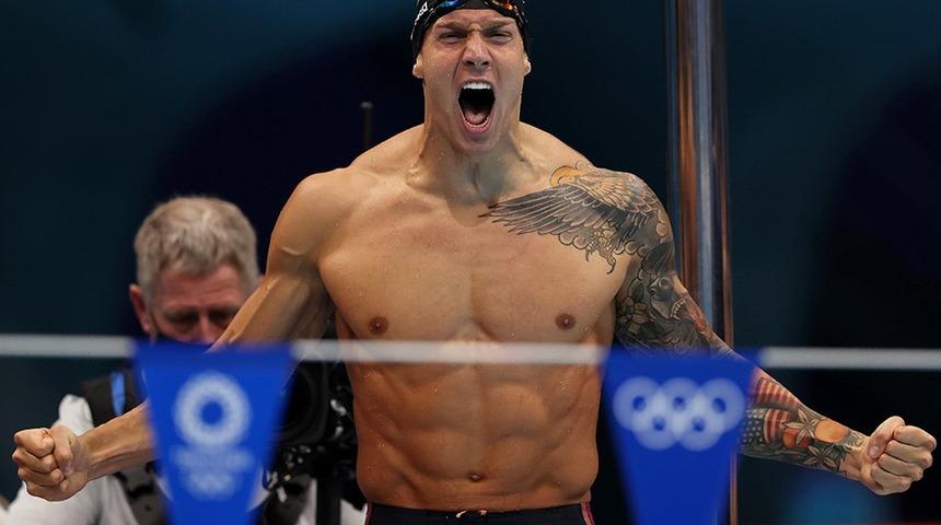 Caeleb Dressel 2020 Tokyo'da 4. altın madalyasını kazandı